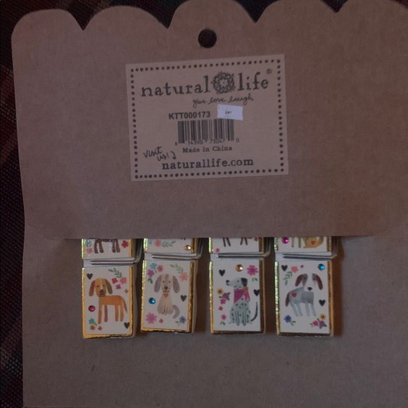 Natural Life Colorful Dog-Themed Happy Clips - Picture 2 of 2